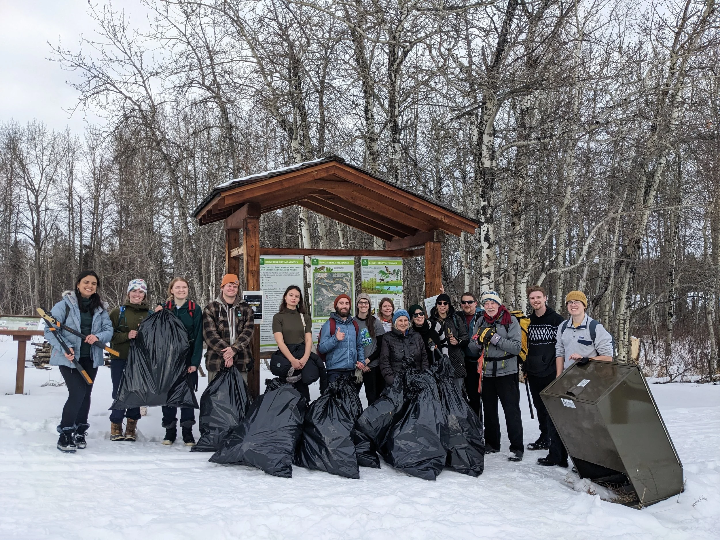 Black Knot Buster at Bunchberry Meadows - January
