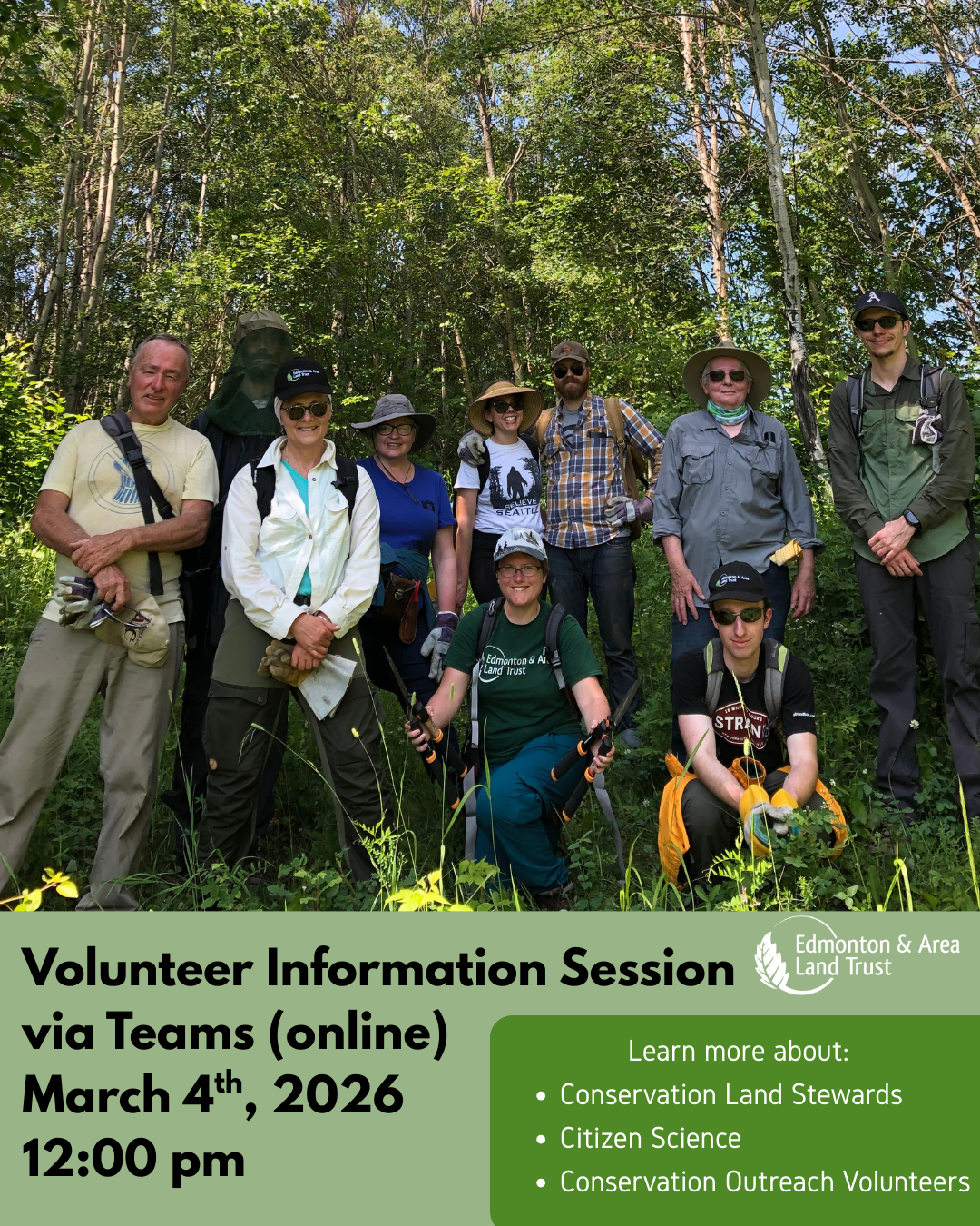 Volunteer Info Session