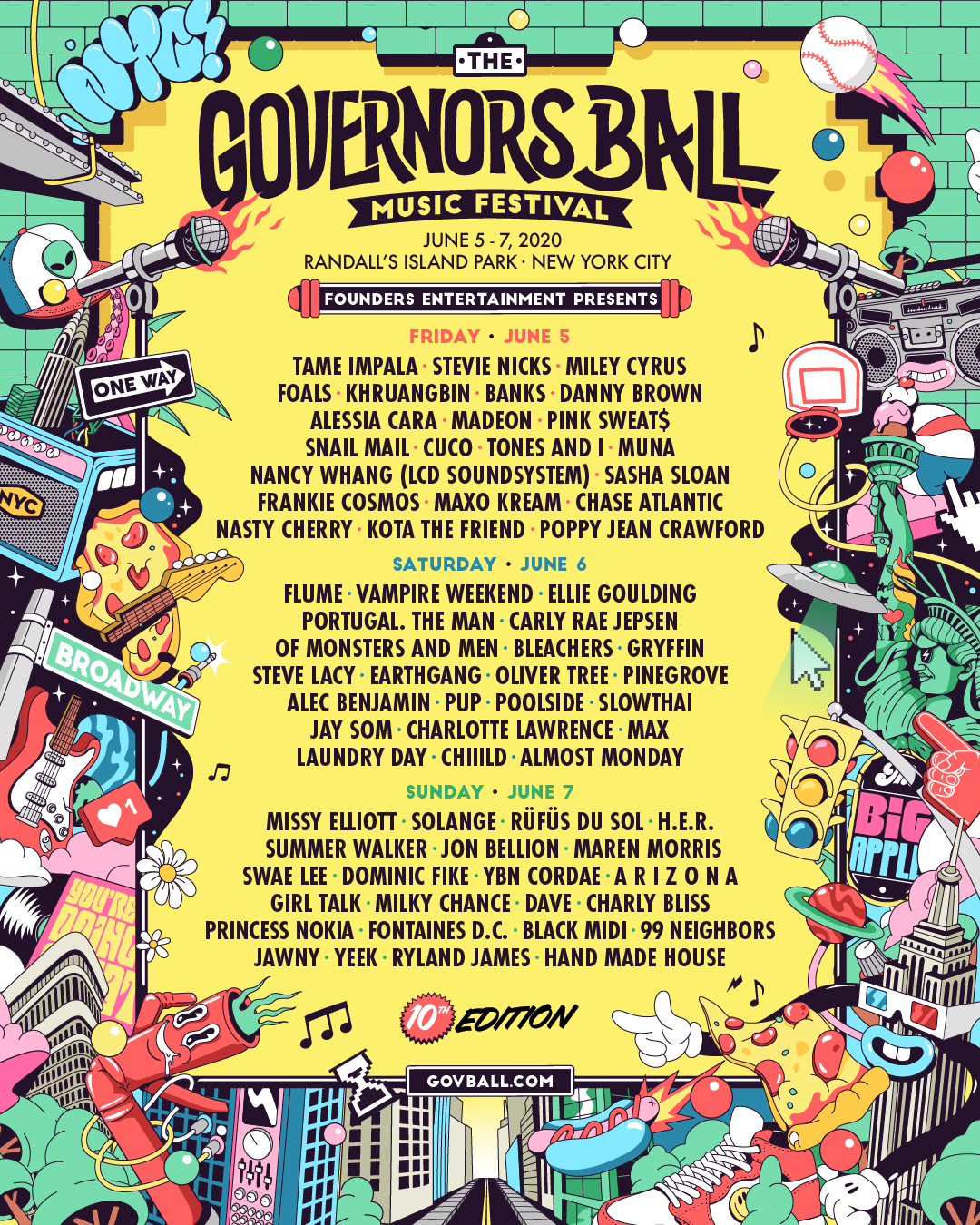 GOVERNORS BALL MUSIC FESTIVAL