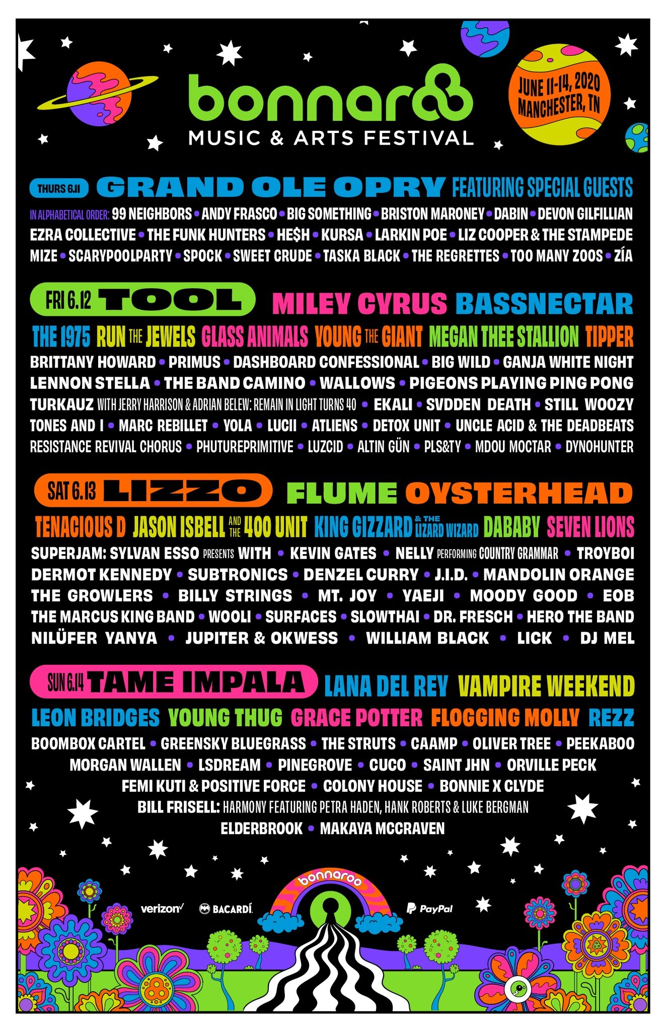 BONNAROO MUSIC FESTIVAL
