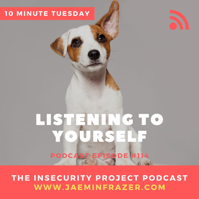 Episode 114. 10 minute Tuesday - Listening to yourself episode artwork