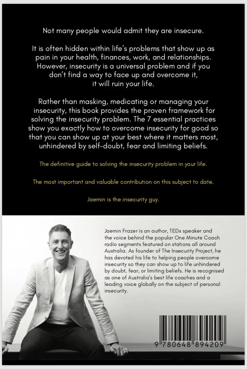 Unhindered. The seven essential practices for overcoming insecurity by Jaemin Frazer