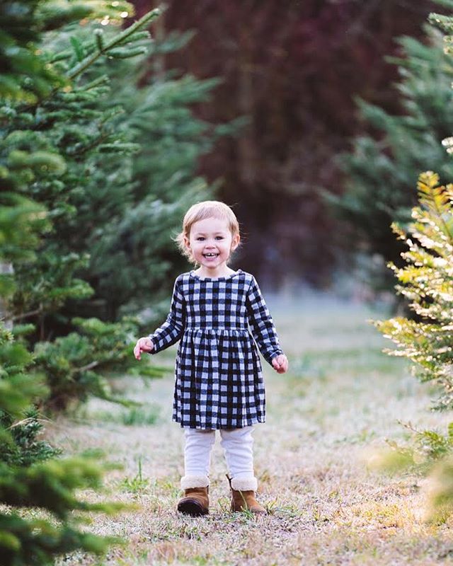 Tree farm smiles. Kara has really noticed holiday traditions this year from cutting down our tree to decorating. It makes the season so special. Photo @marlasmithphotography