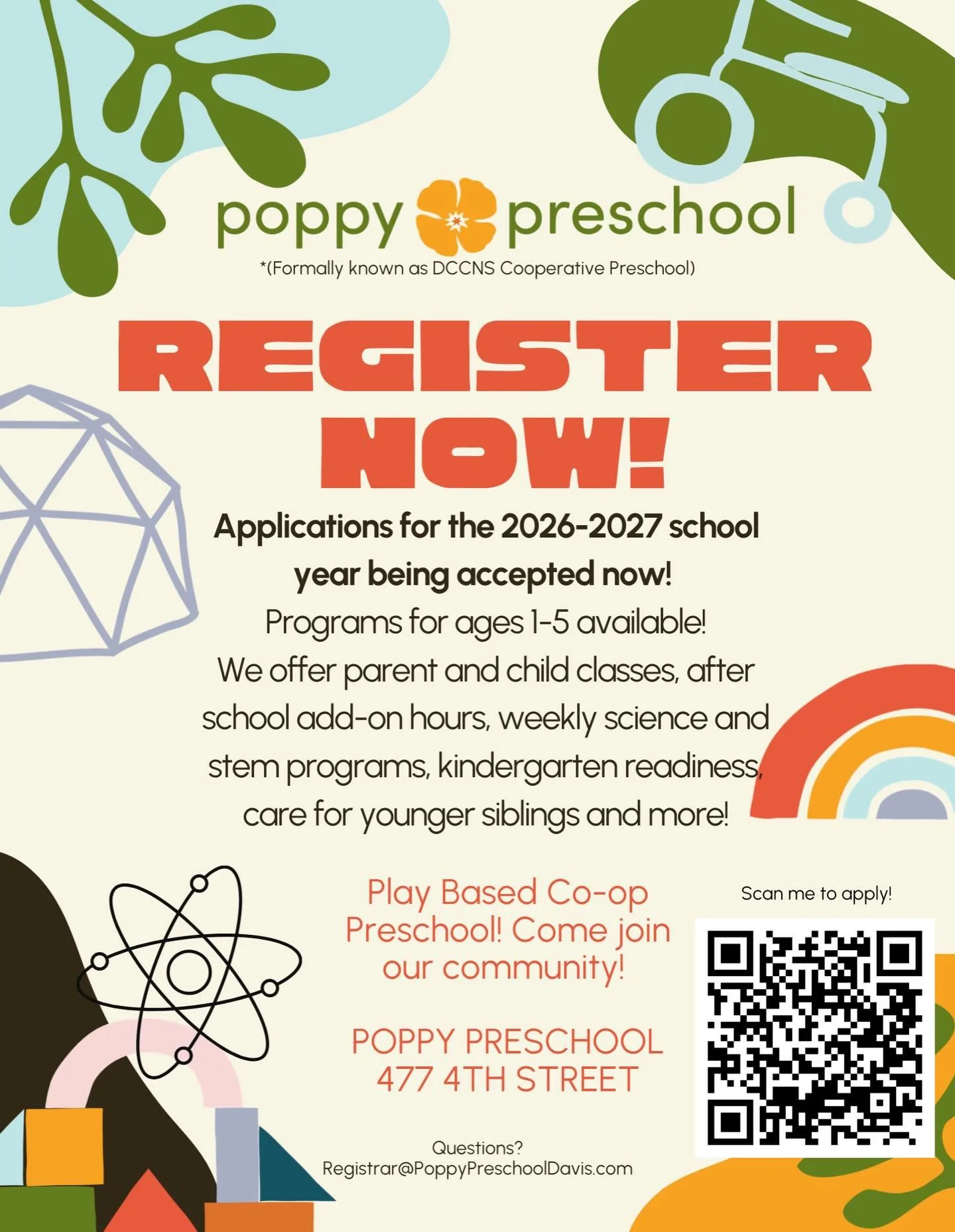 Registration is open! Feel free to ask any questions below ⬇️ 💖