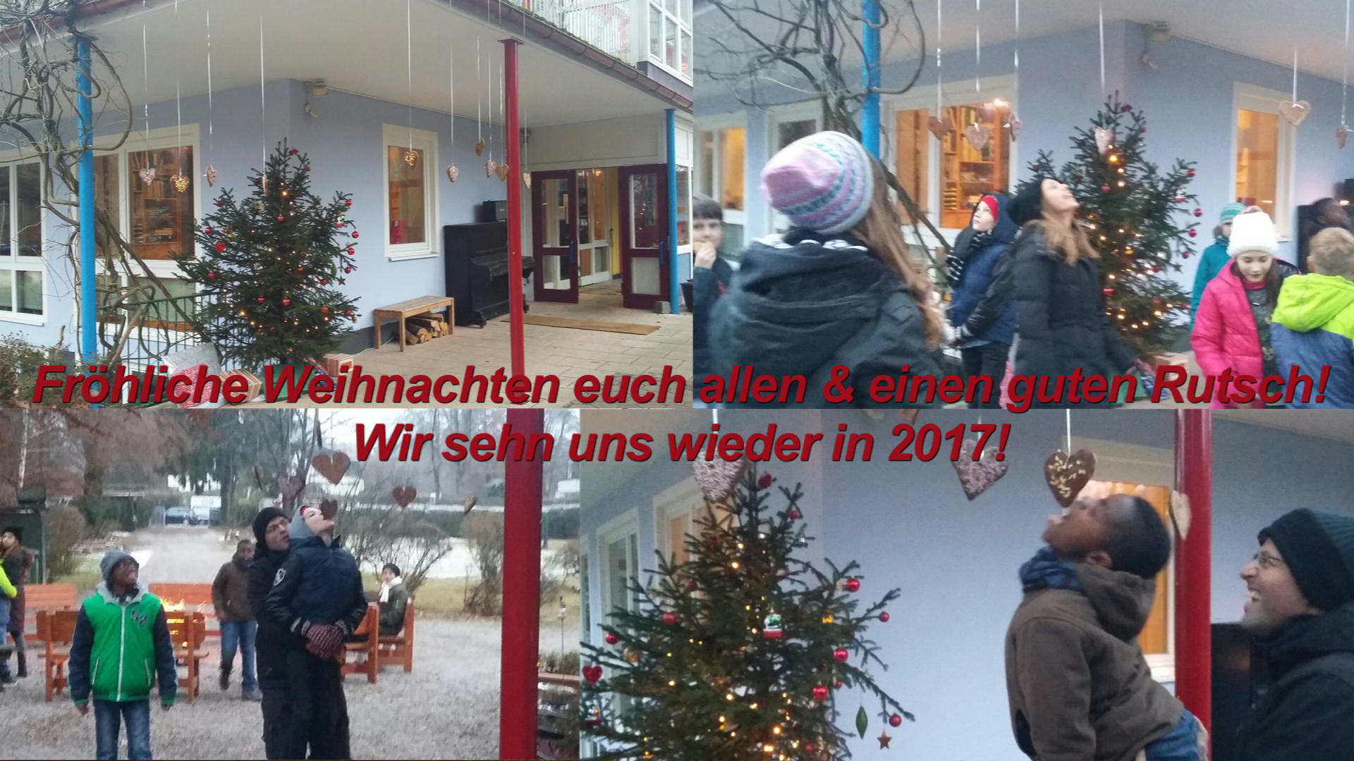 ...und jetzt heißts noch schnell unsere selbst gebackenen Lebkuchenherzerl schnappen bevor es in die Weihnachtsferien geht!