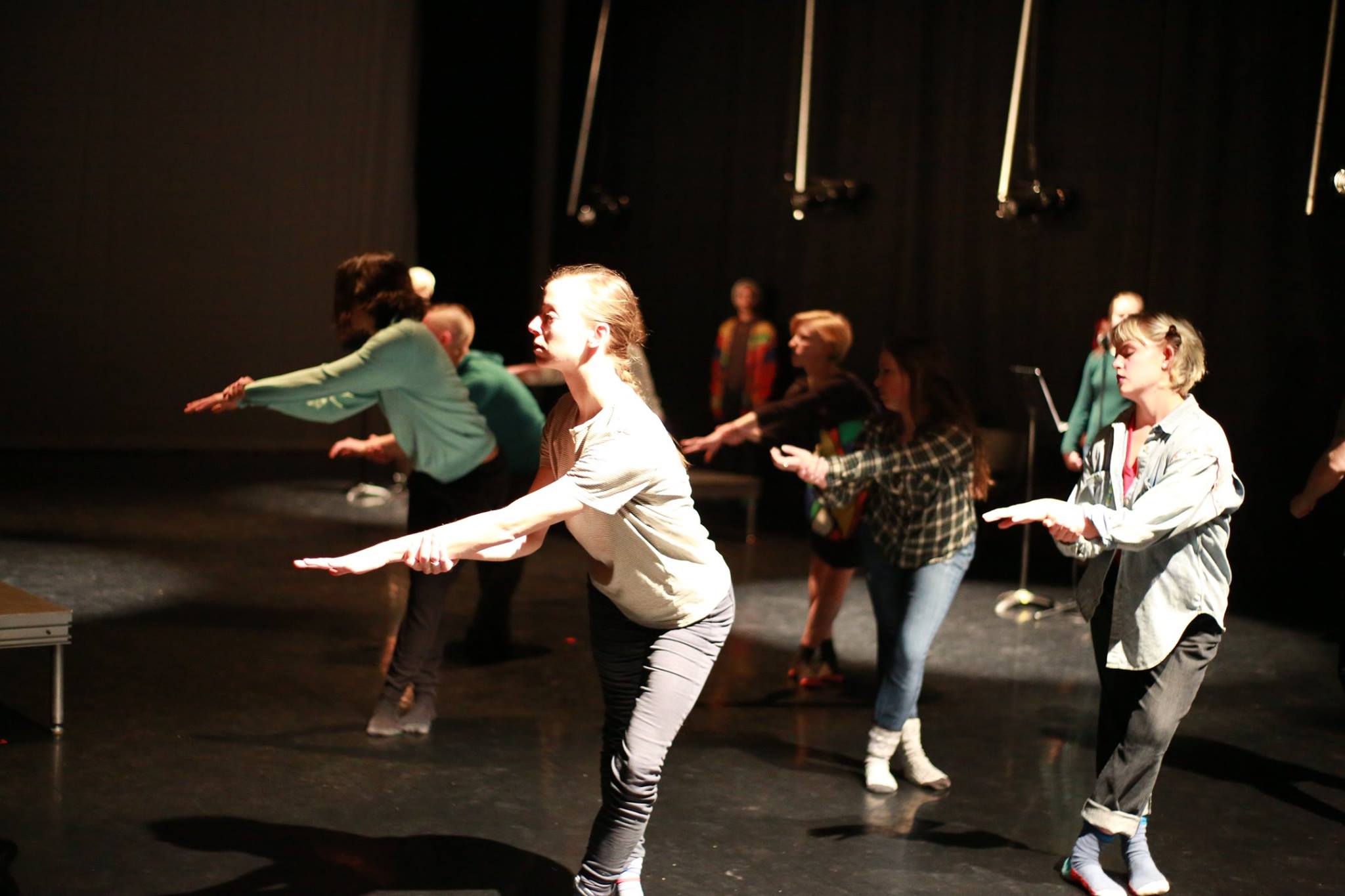 Photo of University of Utah students in Gender/Power courtesy of Ching I Chang