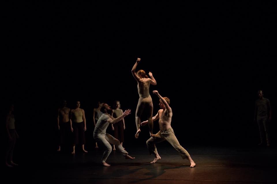 Winterdance Workshop participants in "The Color of Sand." Photo by Sharon Kain.