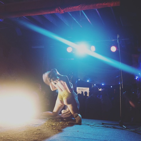Emma at The Moth Closet, transforming from Yung&Bizzy into LadyPrince