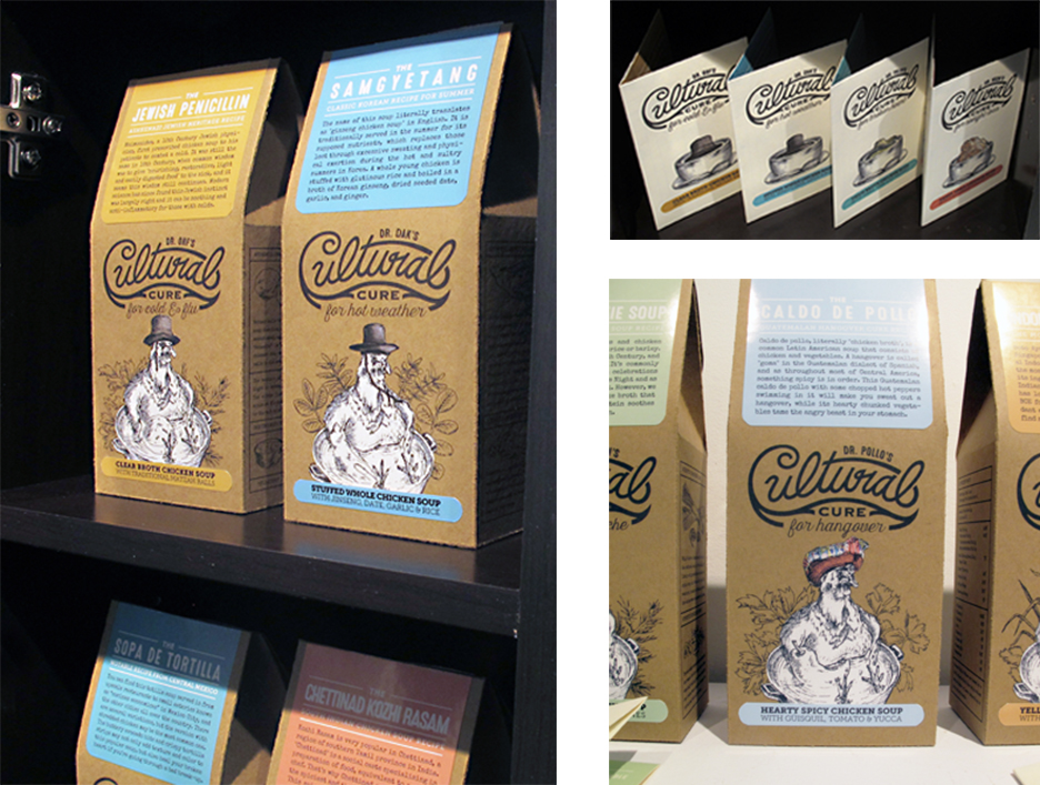 1. "Cultural Cure" chicken soups 