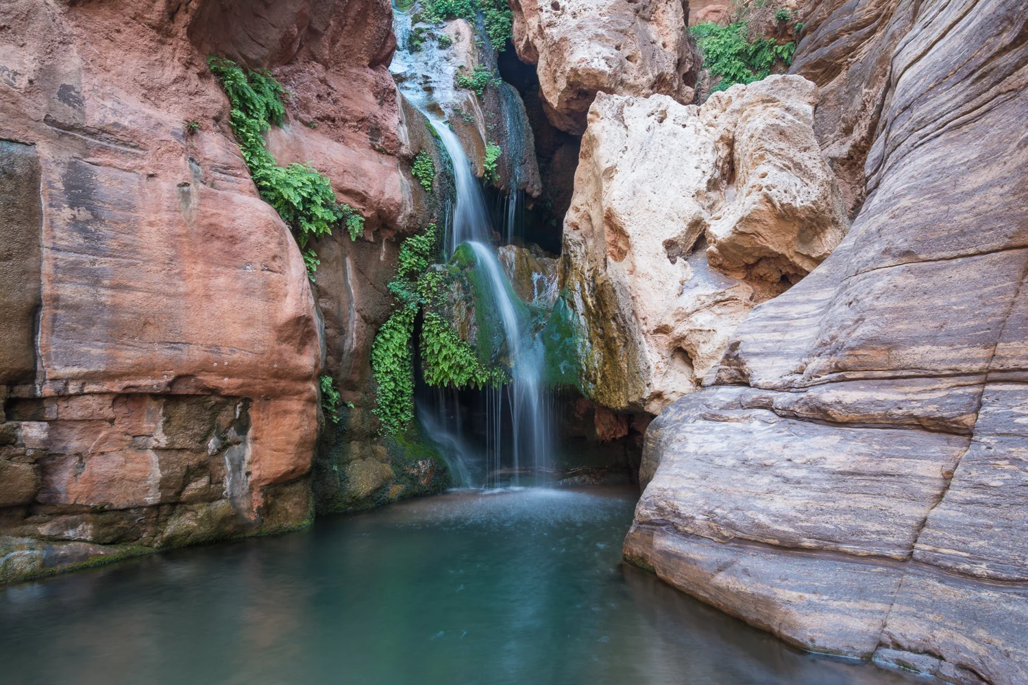 Elves Chasm Waterfall