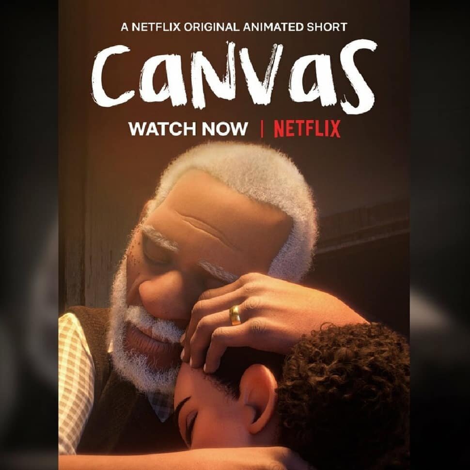&quot;Life is full of gifts, gains, blessings and unfortunately loss. For his first work as a director and writer, animator and artist Frank E. Abney III shares his own experiences with all of these in his debut short film&nbsp;Canvas, now on Netflix