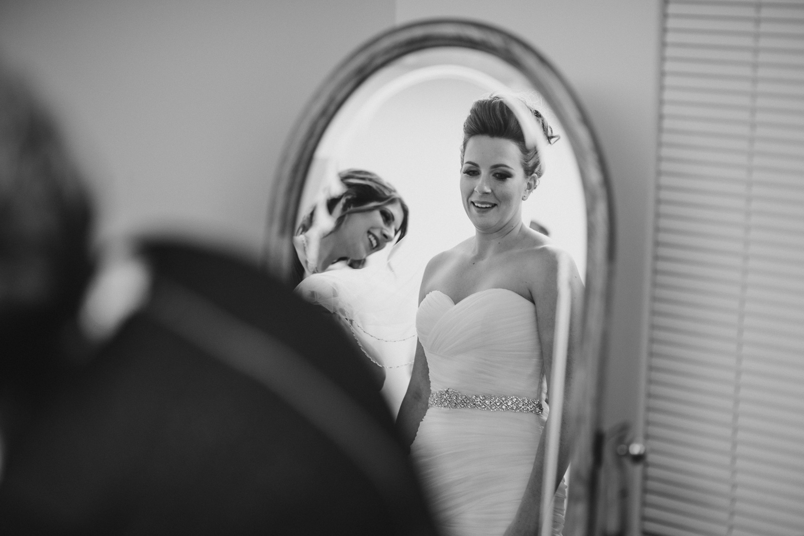 bride getting ready for her wedding at Whonnock Lake Centre in Maple Ridge - Victoria Wedding Photographers