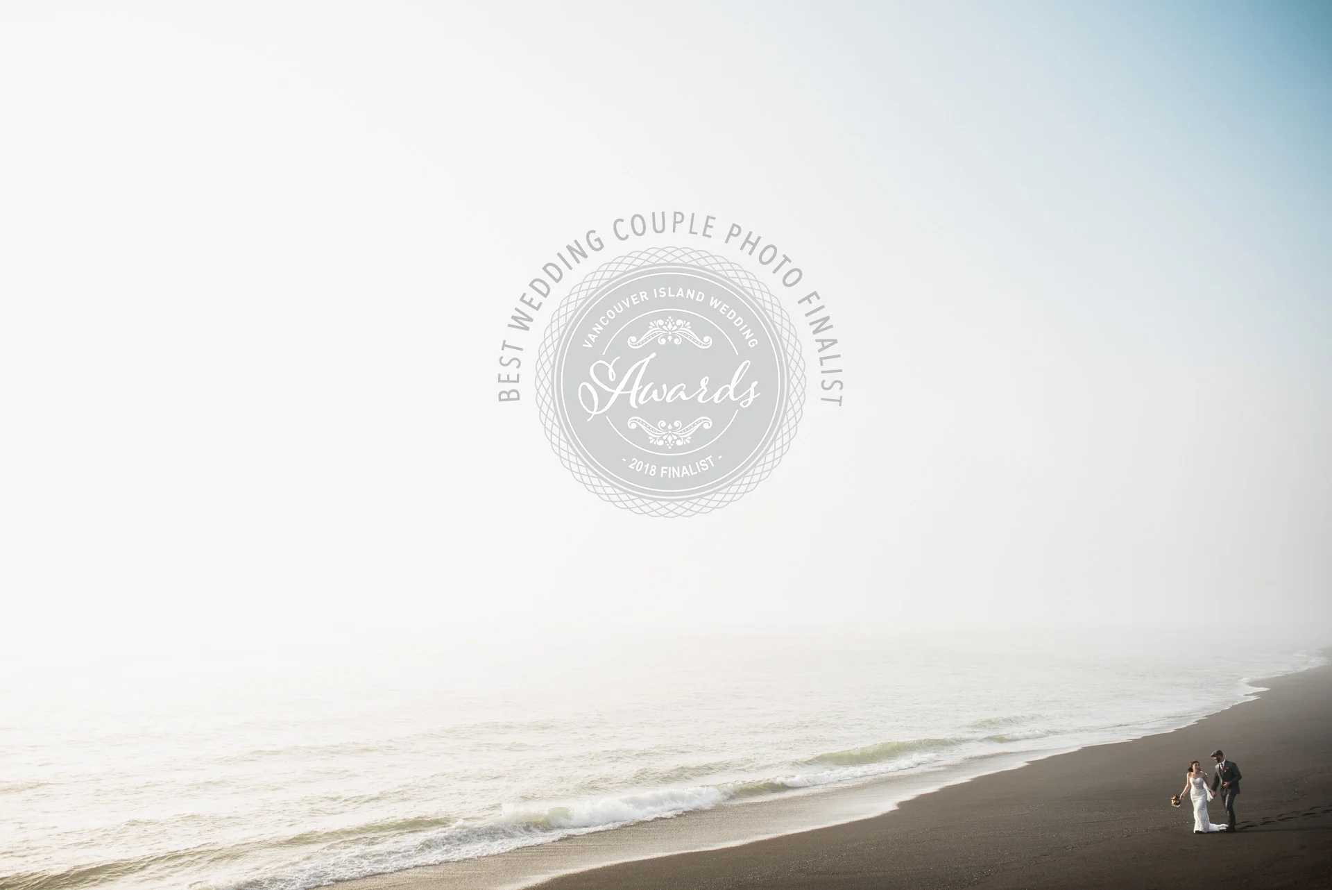 2018 Finalist for “Best Couple Photo” award from the Vancouver Island Wedding Industry Awards