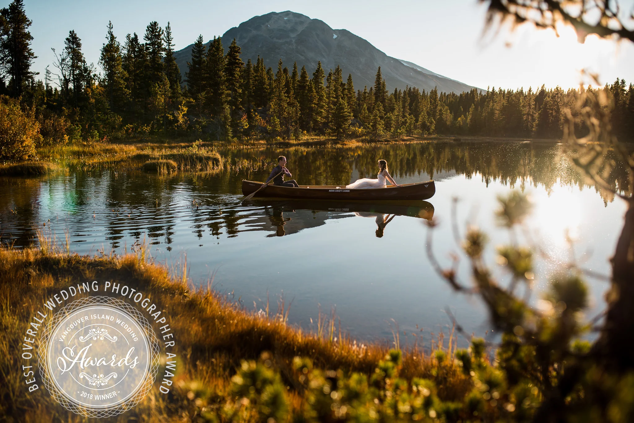 2018 Winners of the “Best Overall Wedding Photographers” award from the Vancouver Island Wedding Industry Awards