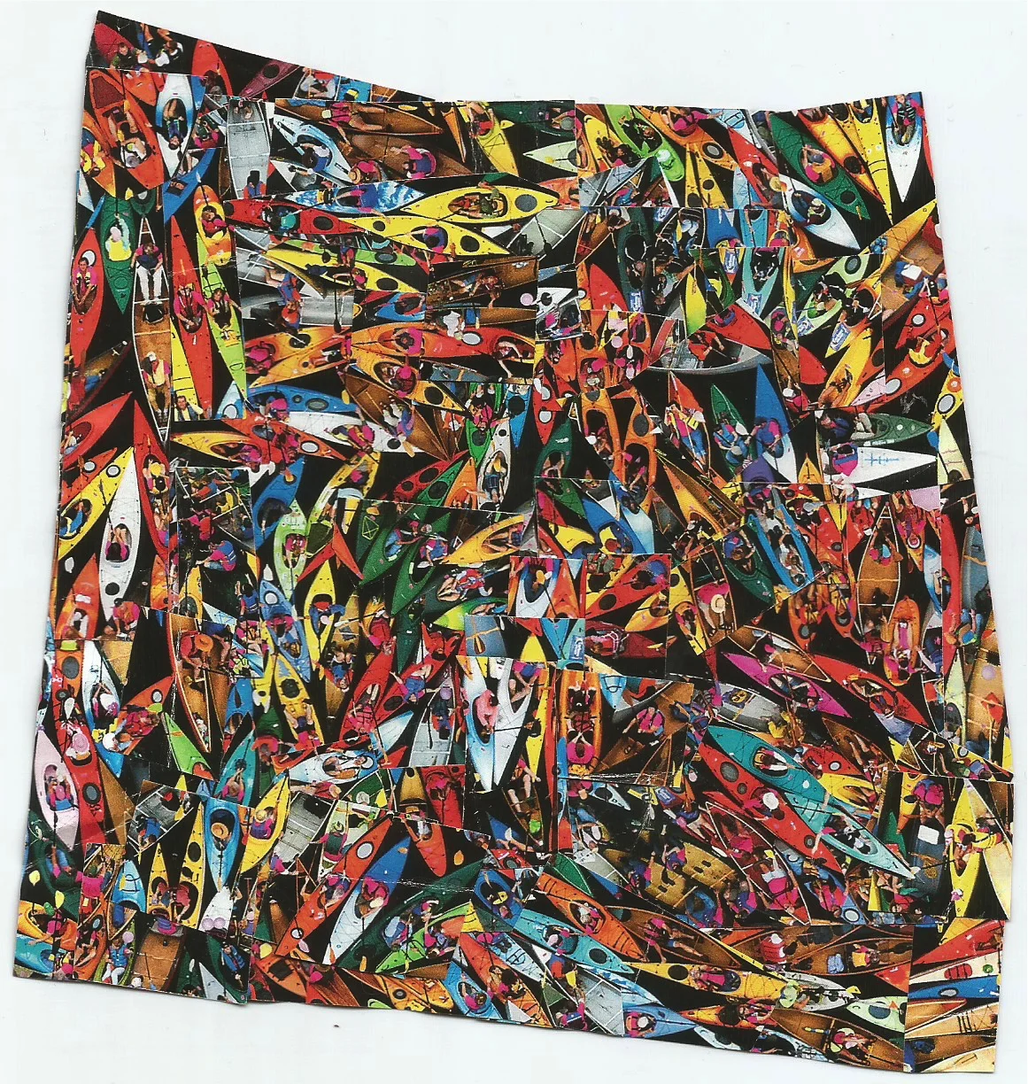 recycled canoes