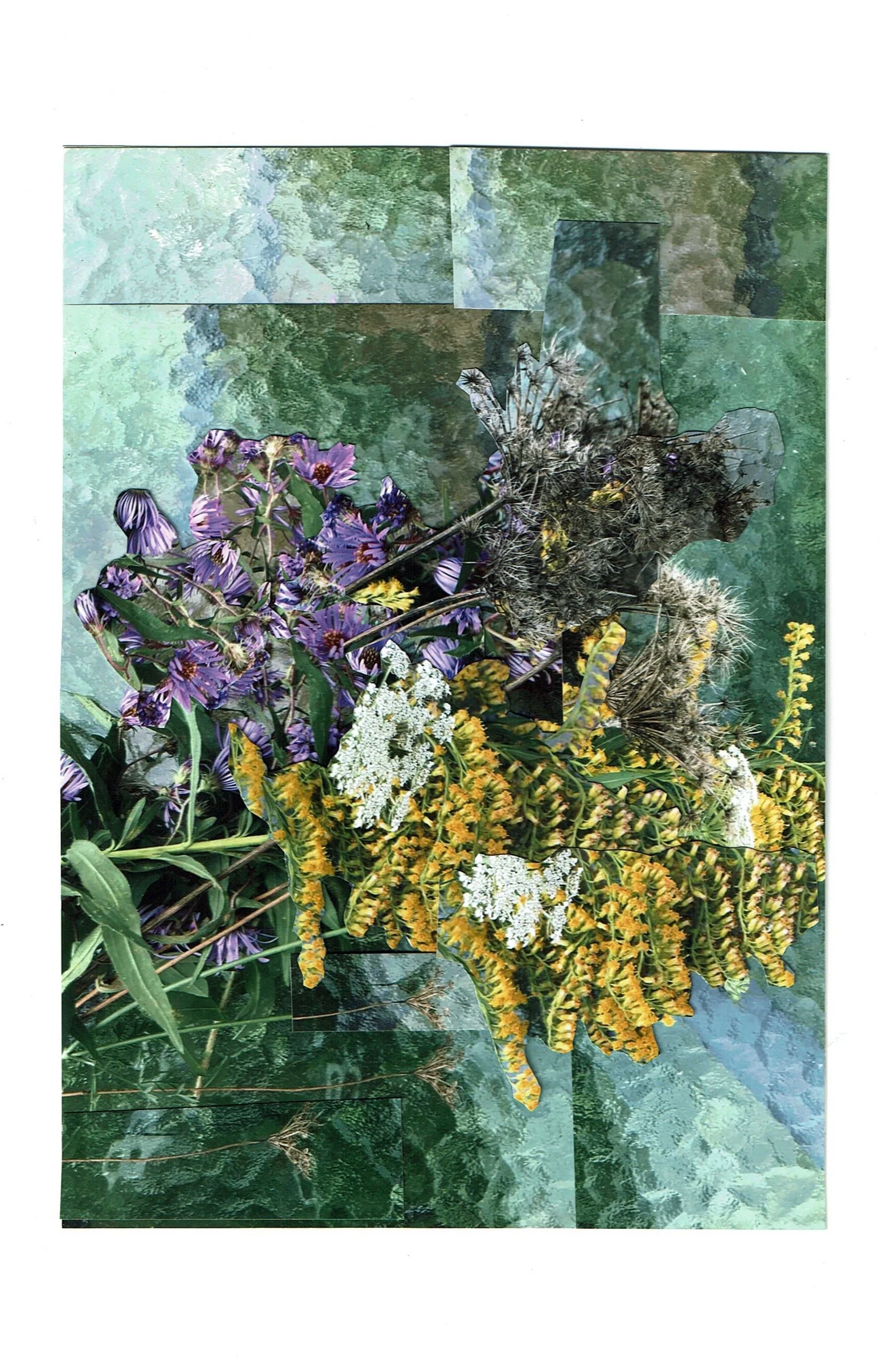 a bouquet of wildflowers for christmas