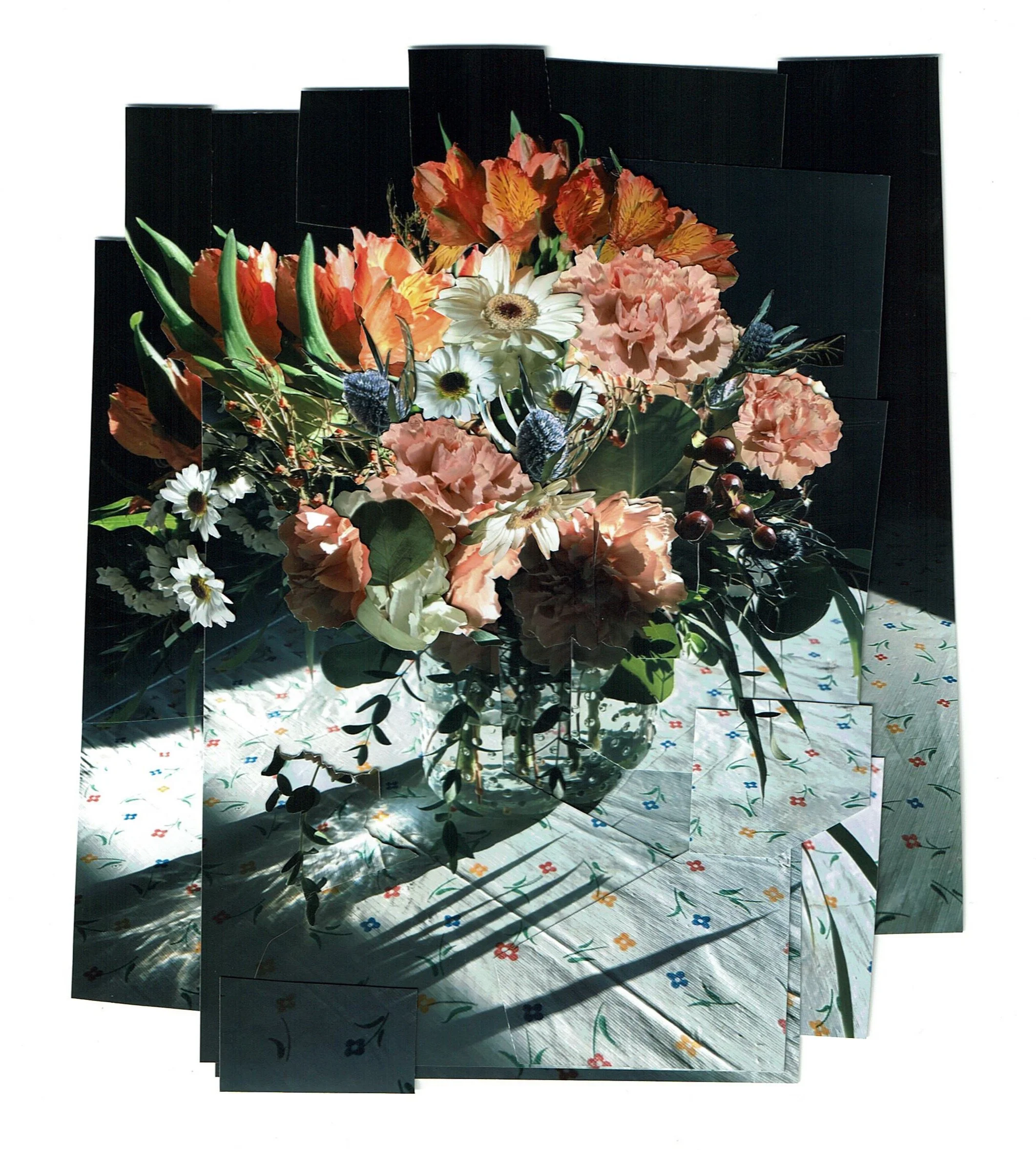 a still life of a wedding bouquet