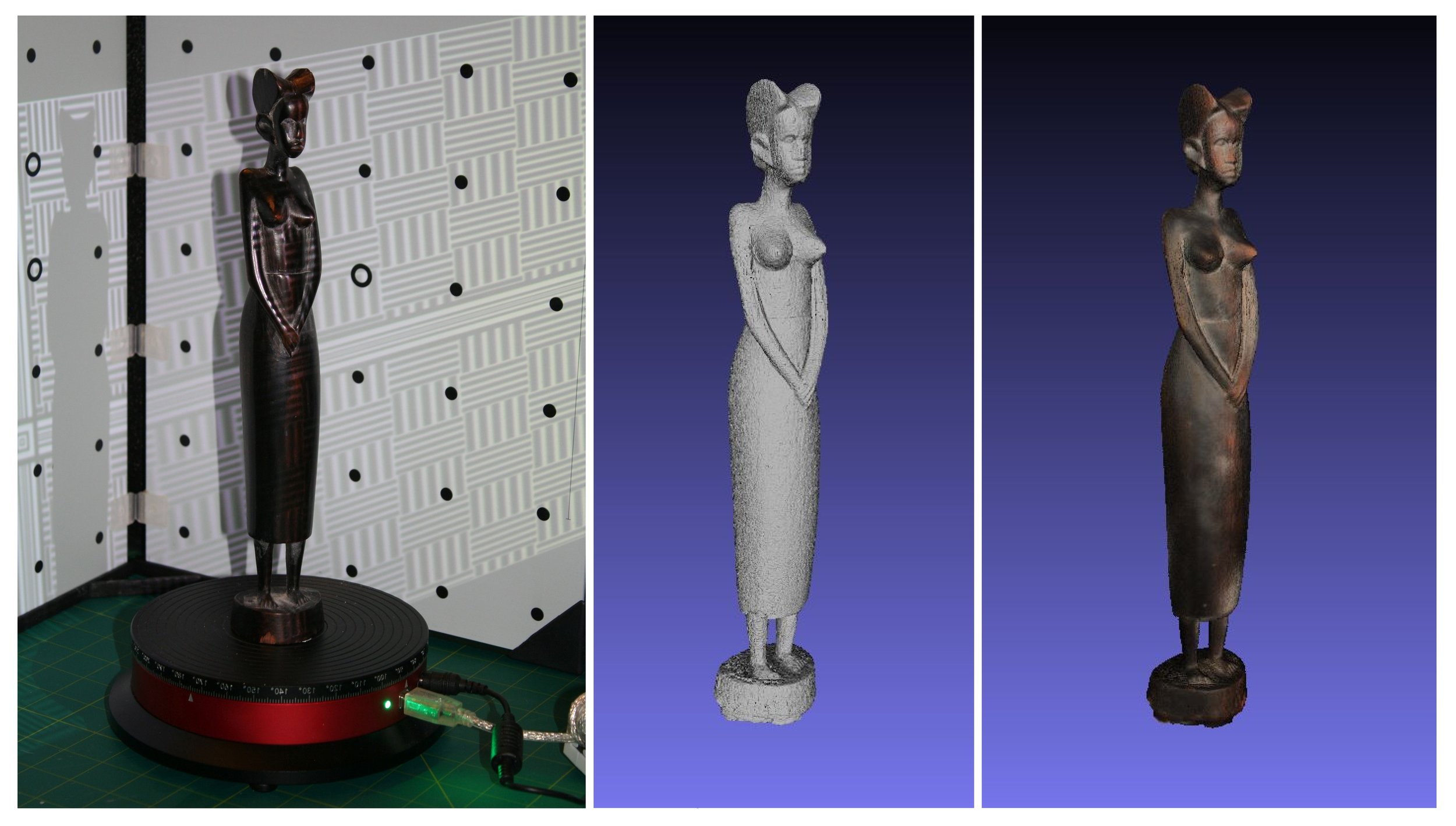 3D Scan process for an Historical Artifact