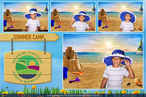 Summer Camp Blog Snap Party Booths