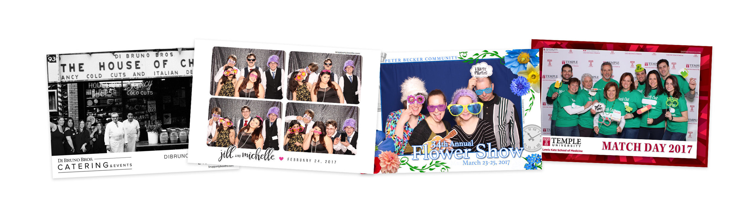 Our graphic designers will whip up a photo template you'll love! Templates can incorporate any logos, colors or text you would like.