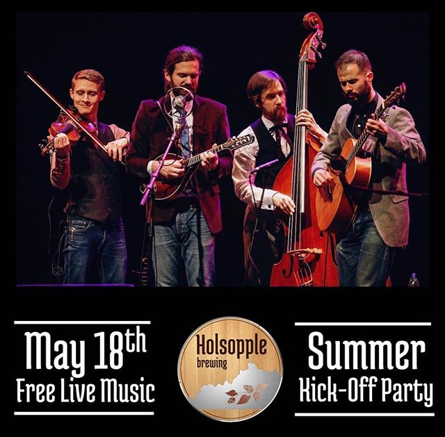 Catch us at @holsopplebrewing next Saturday night for their Summer Kick Off Party!