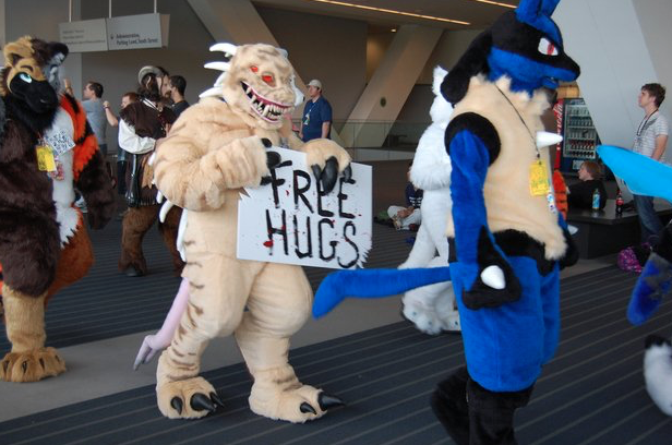 Furry convention and Syrian refugees 