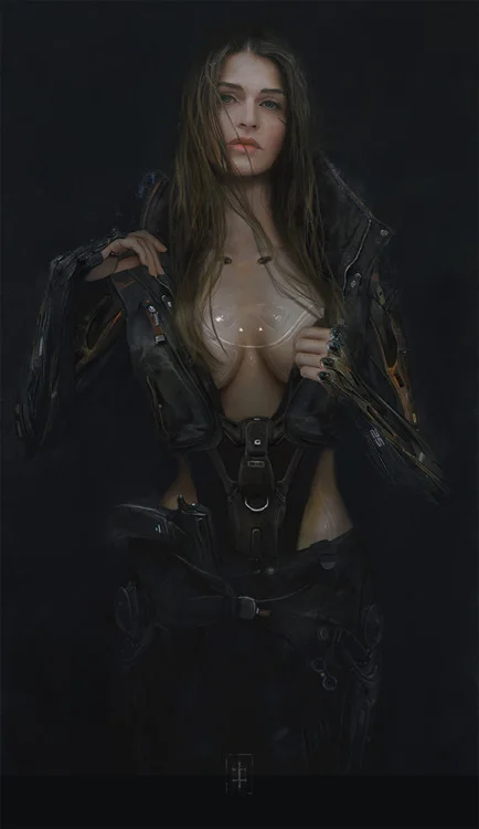 Sci-fi woman