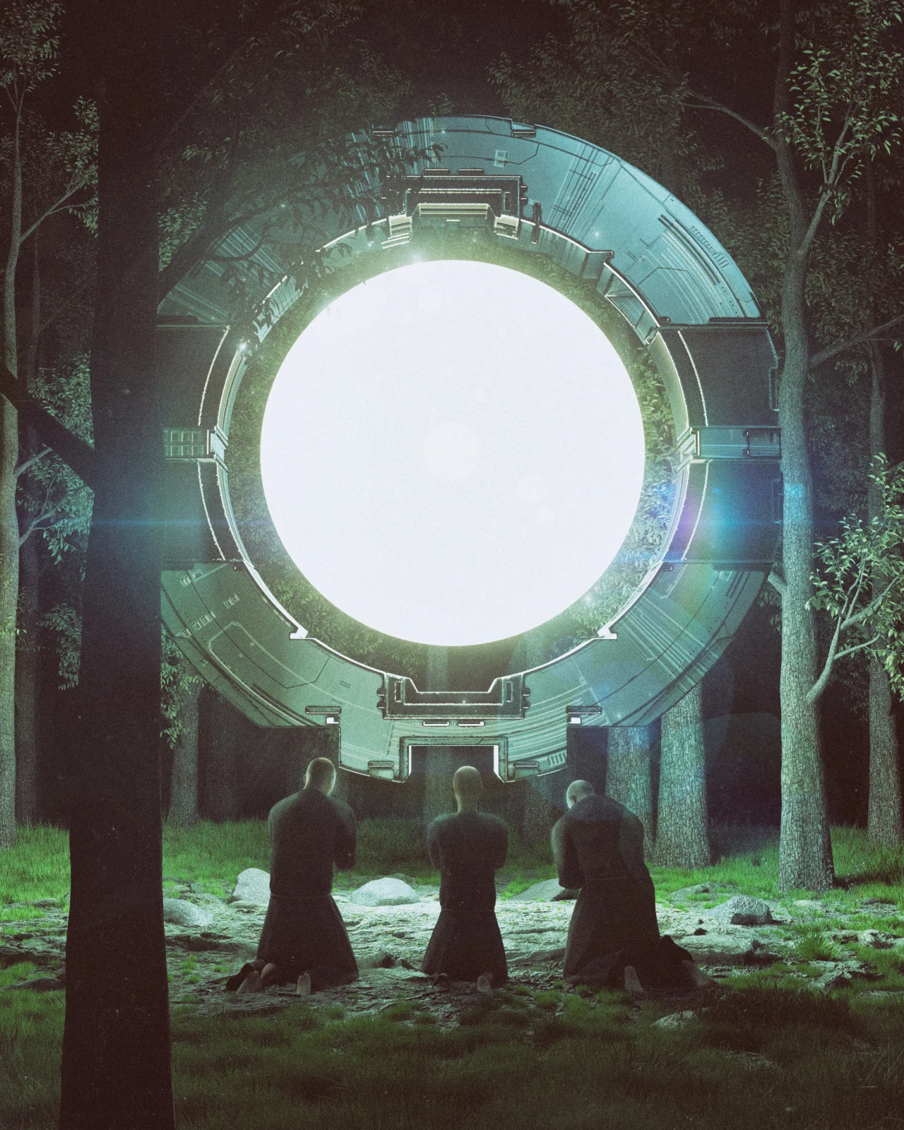 Praying eye 