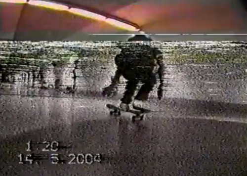 Glitched still-frame