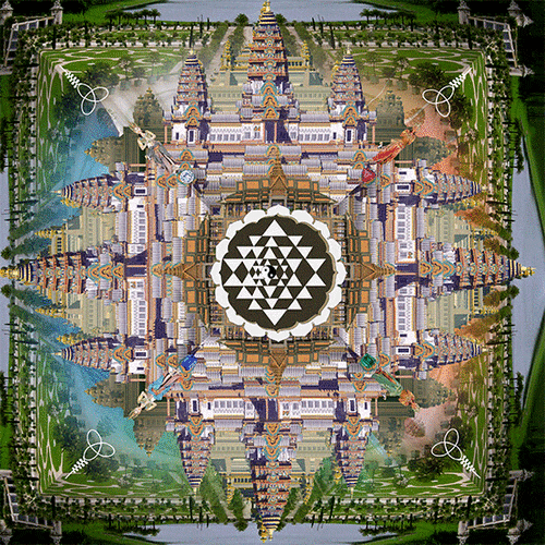Angkorian Sry Yantra by Bruno Levy 