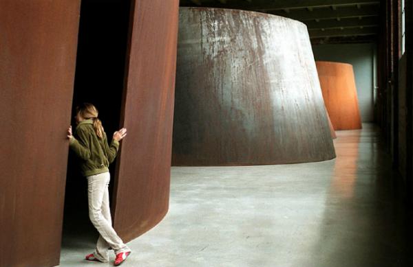 Torqued Ellipse IV , Richard Serra, (NYTimes, 1998)
