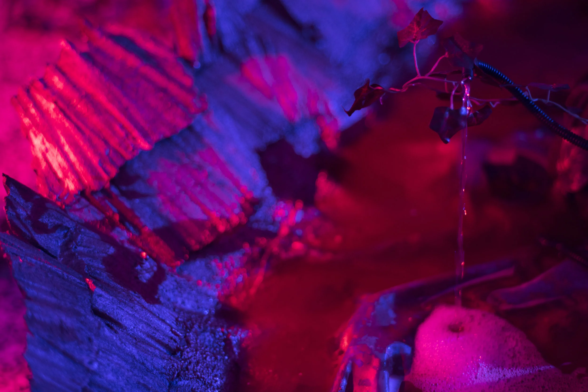 Lea Collet & Marios Stamatis, Is it like the Ocean?, 2017, detail shot