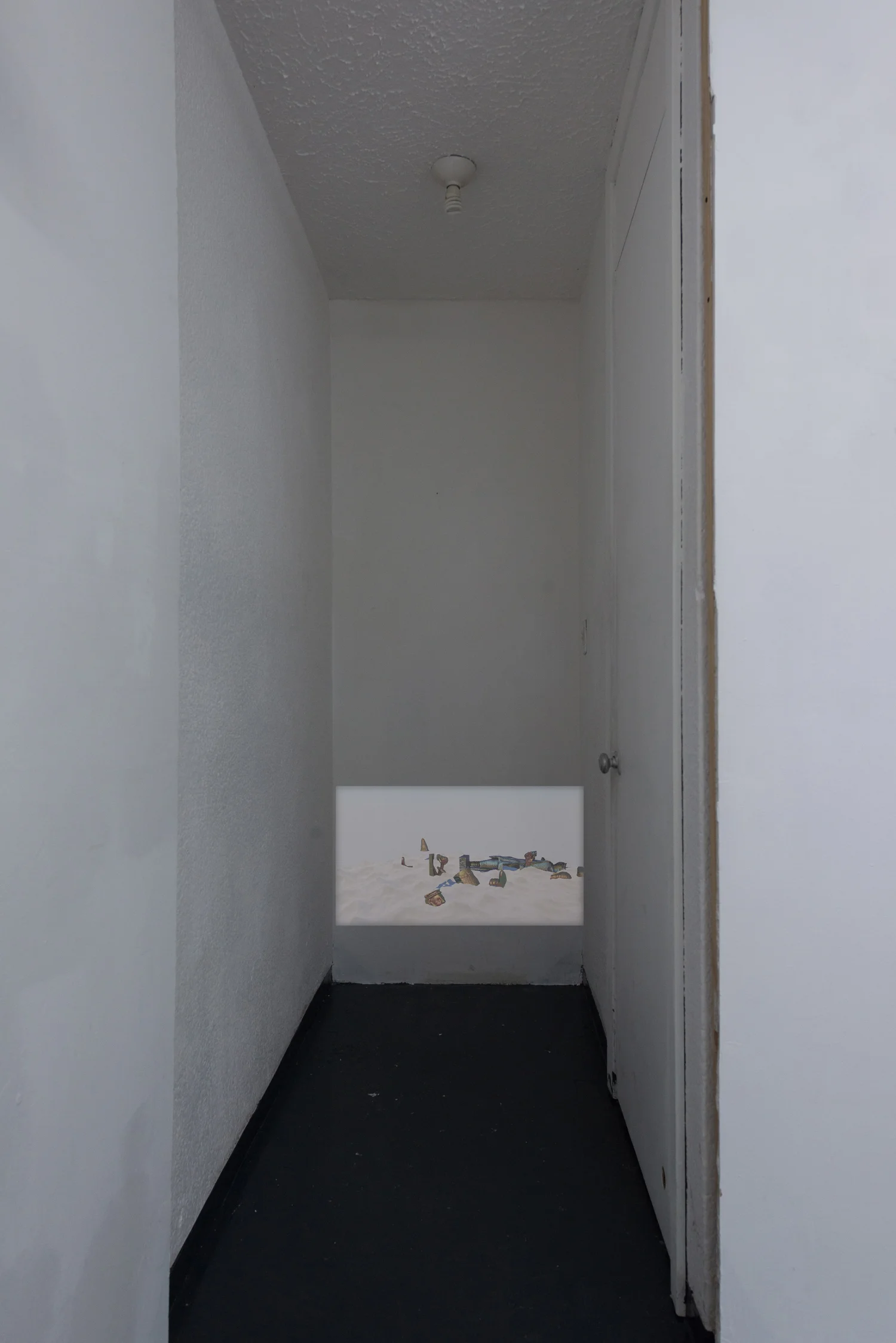  Vista de exposición de 'Prologue: Digital Cenotaphs' 