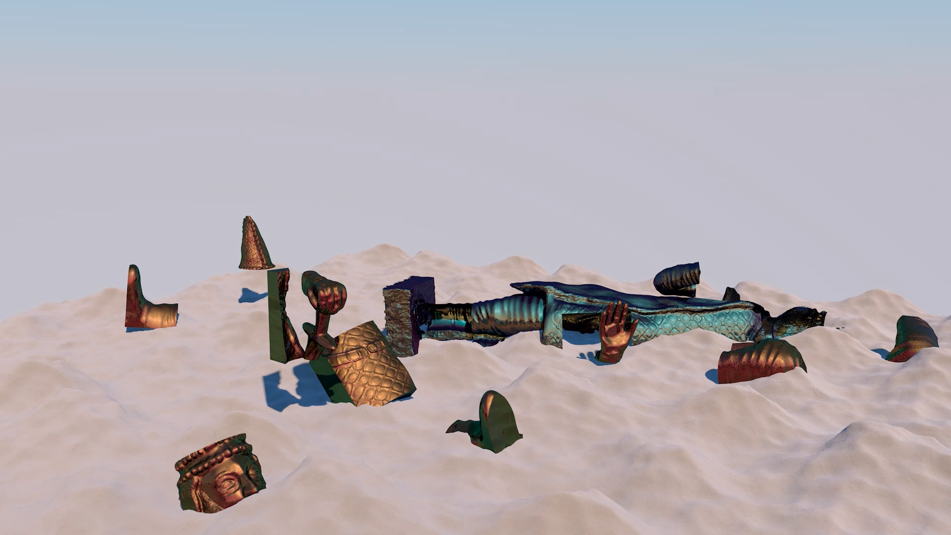  Detalle de 'Prologue: Digital Cenotaphs' 