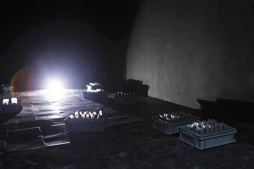 DITTO, Blind Date, 2017-2018, exhibition view, CURRENT, Milan, Italy