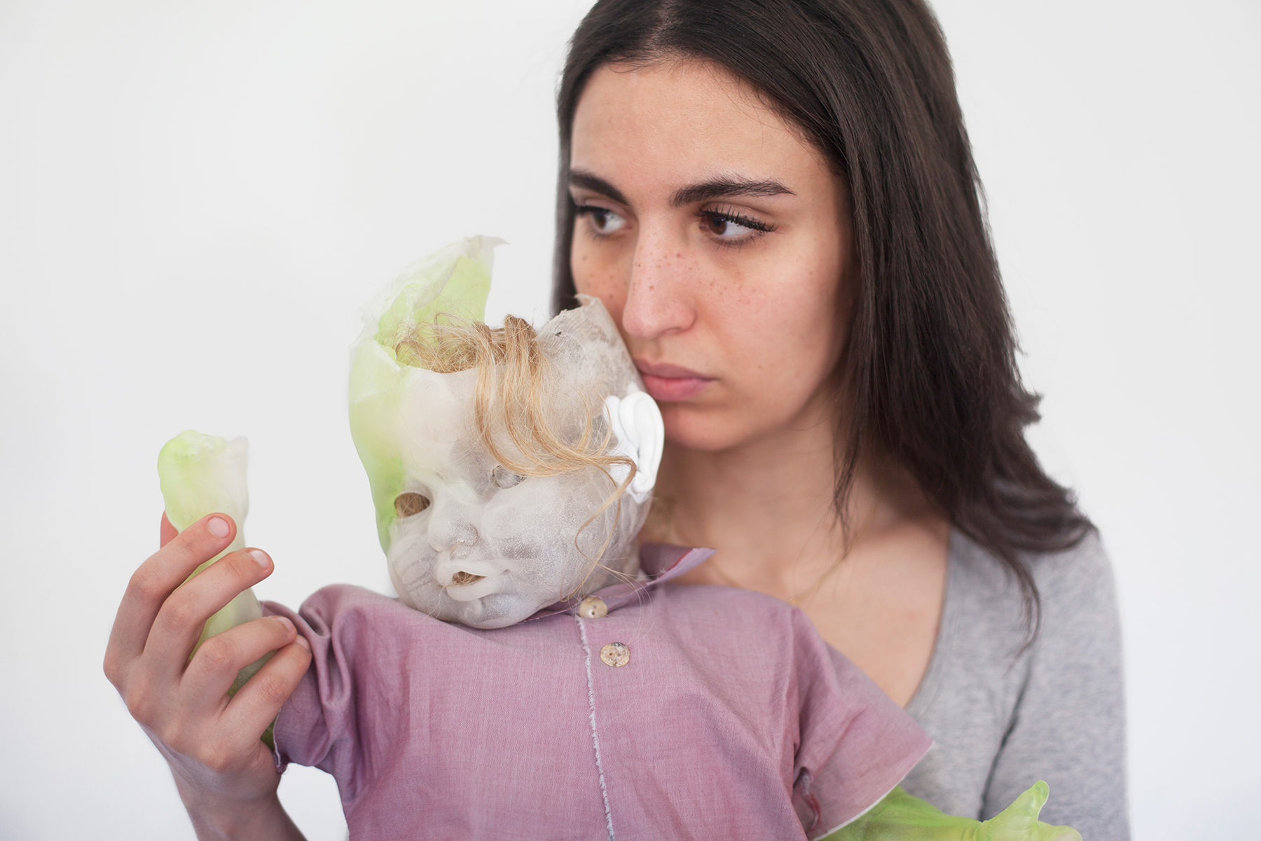 Sculpture (wasps'nest) by Lucia Leuci