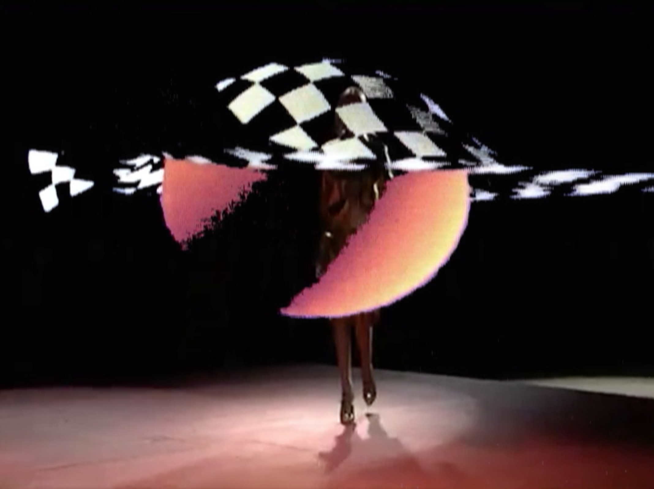 Cheryl Donegan, Blood Sugar, still from video, col., 21 min., 2008.