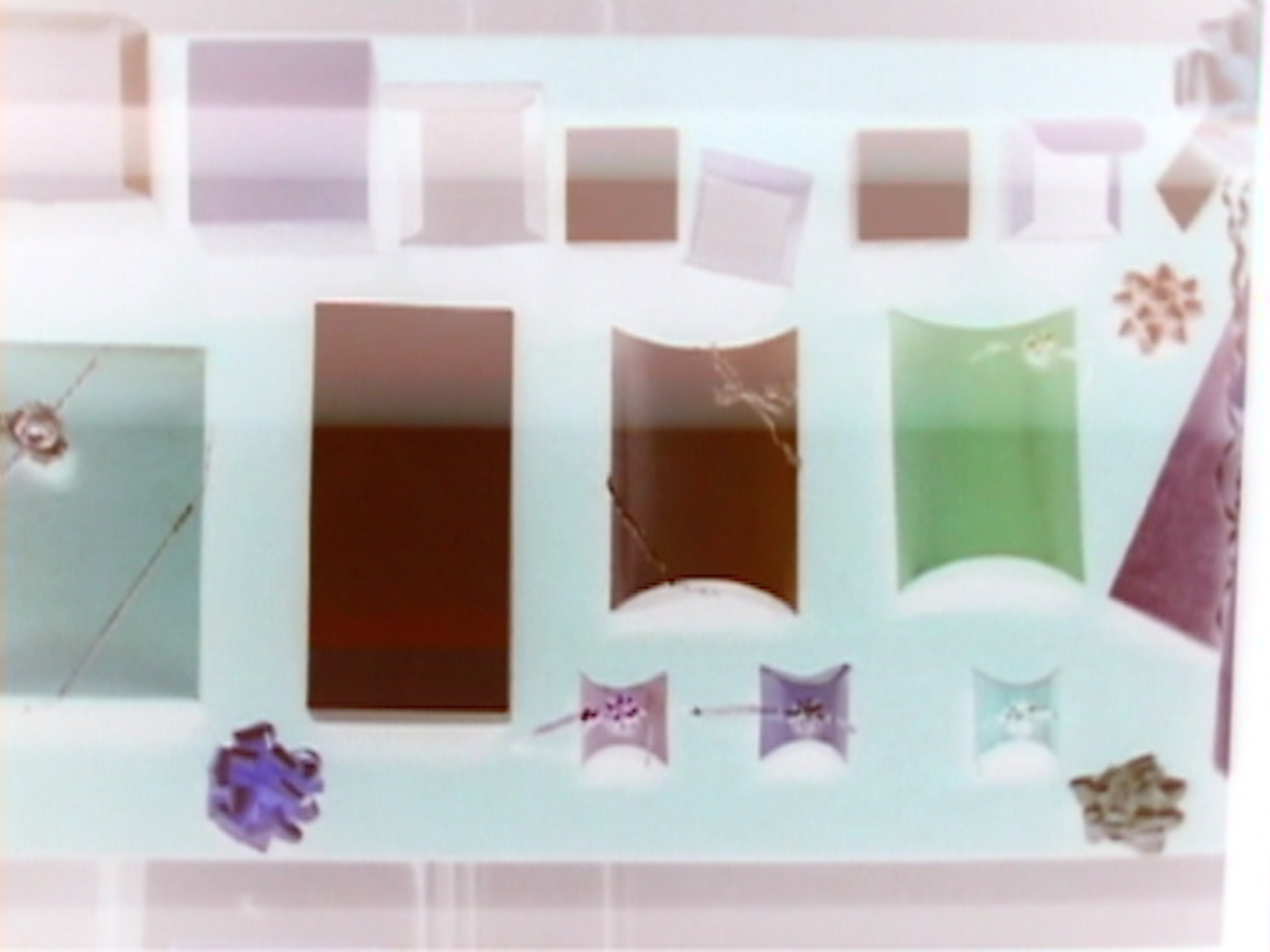 Cheryl Donegan, Flushing, still from video, col., 4 min., 2004.