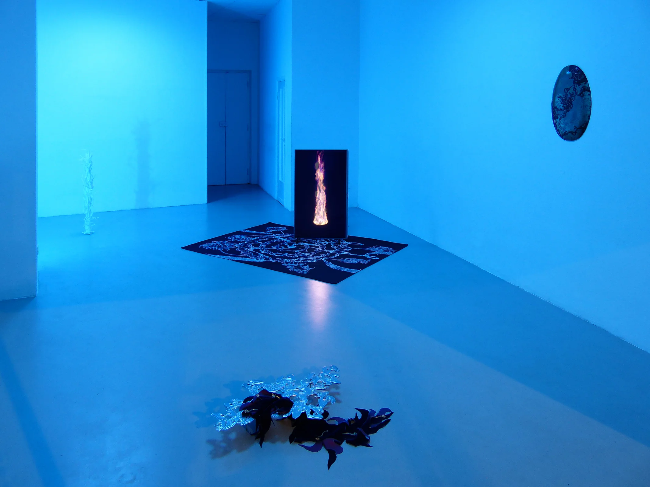 2 Paolo Brambilla - Fiordiluna, exhibition view, Dimora Artica.JPG