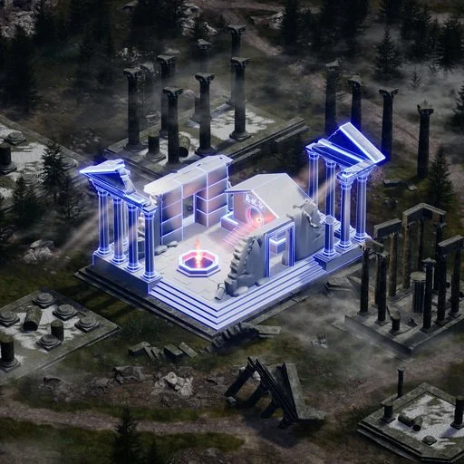 The Lodge (part of Nepenthe Zone) (2022), Lawrence Lek
