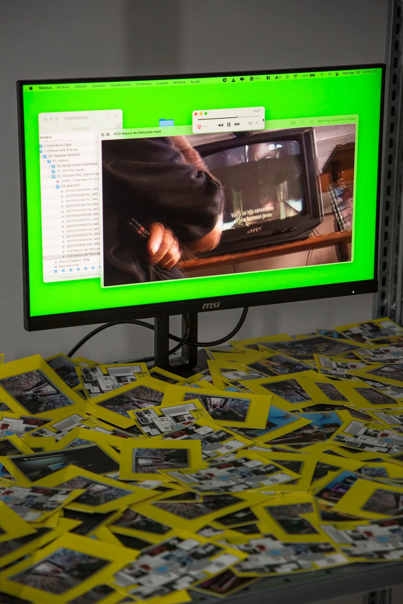 Nestori Siré, !!!Sección ARTE