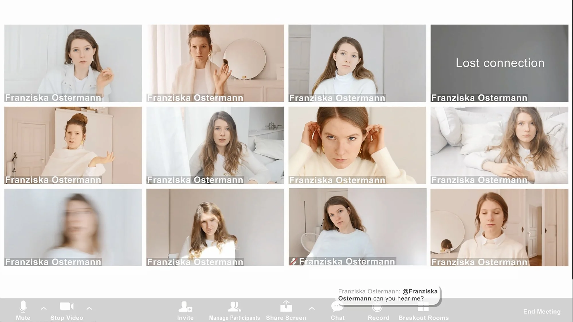 Franziska Ostermann, Can you hear me?, 2021