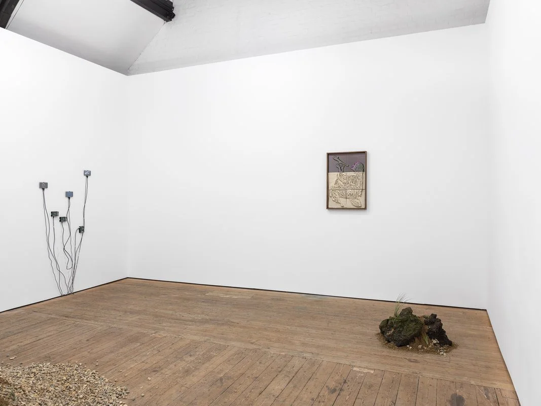 Vista de exposición, After the Sun, 2025,en Copperfield Gallery, Londres, Reino Unido.
