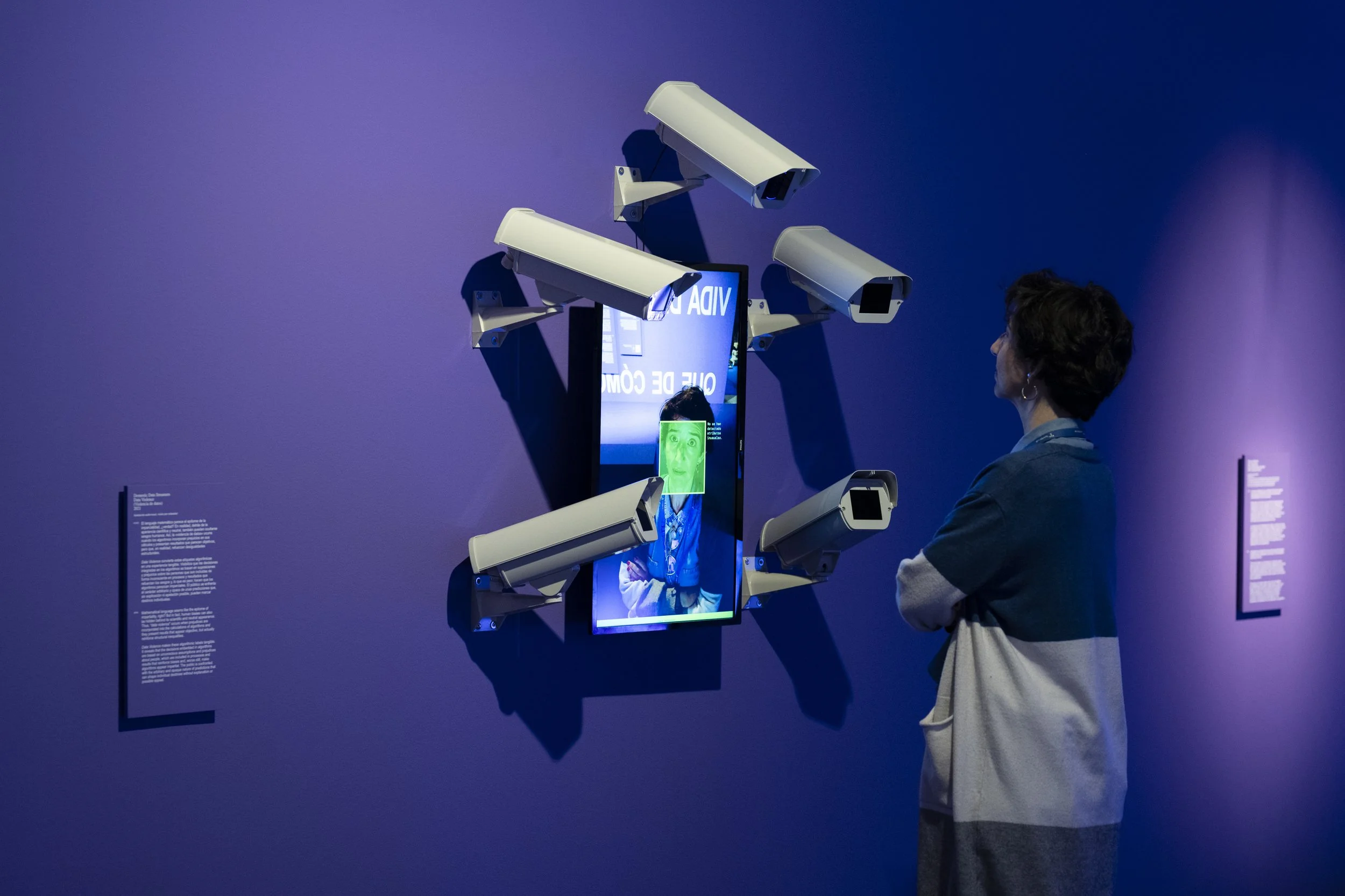 Vista de exposición, Hoy es un buen día para hablar de derechos digitales