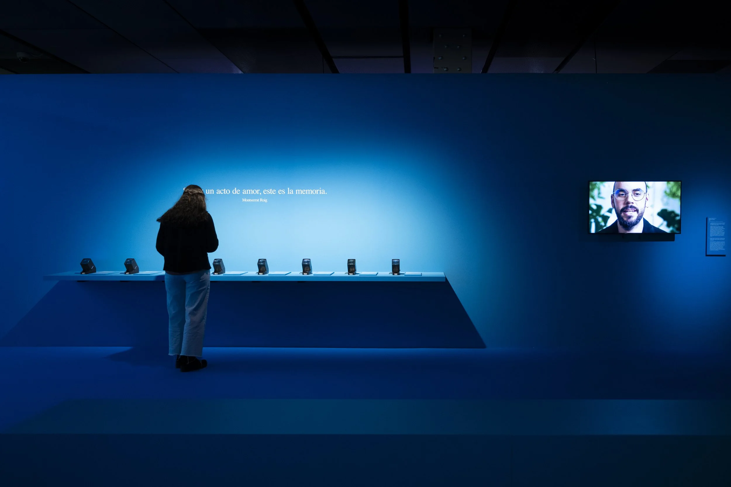 Vista de exposición, Hoy es un buen día para hablar de derechos digitales