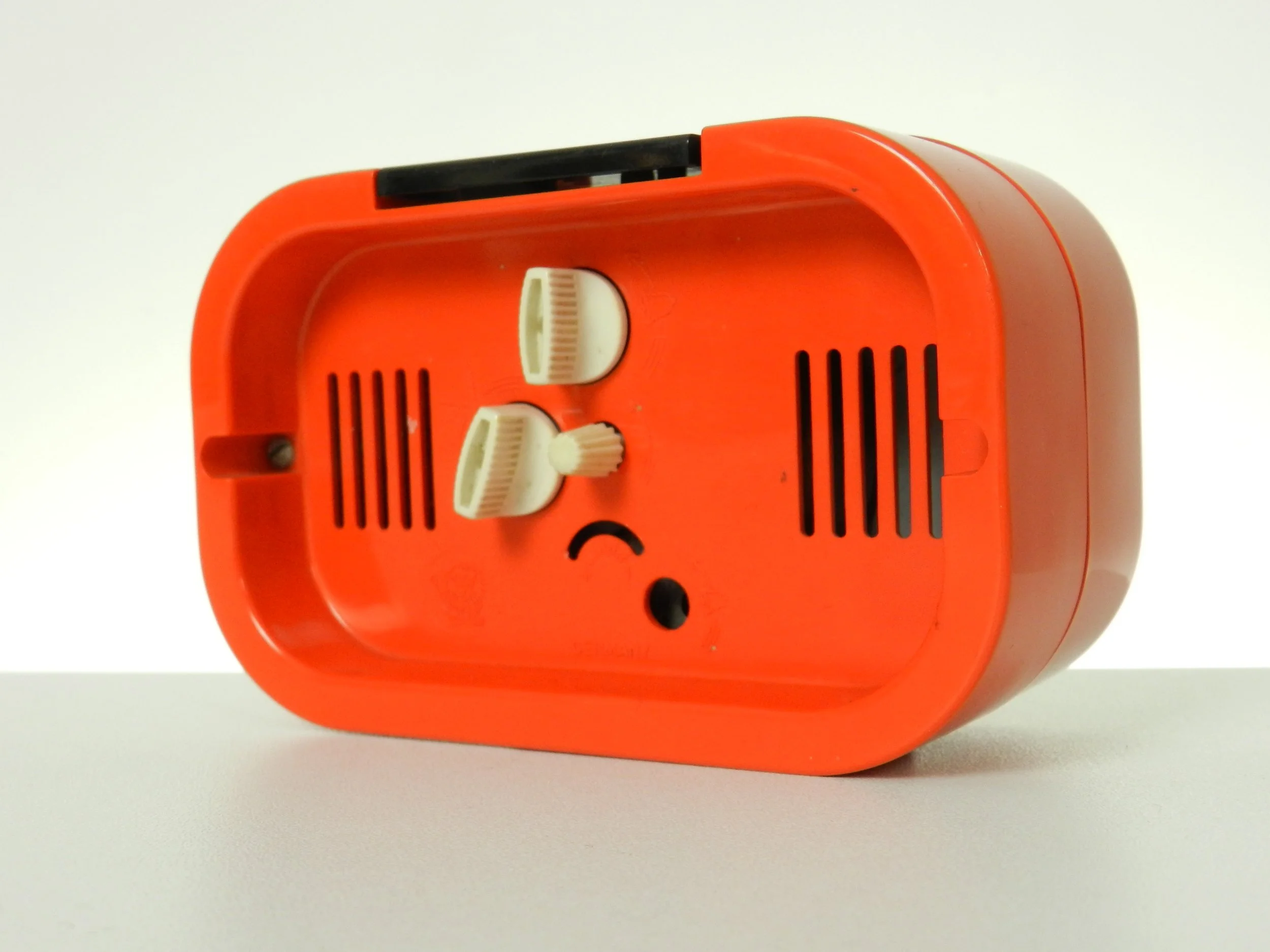 Space age alarm clock by Jerger.  West Germany, 1970s.