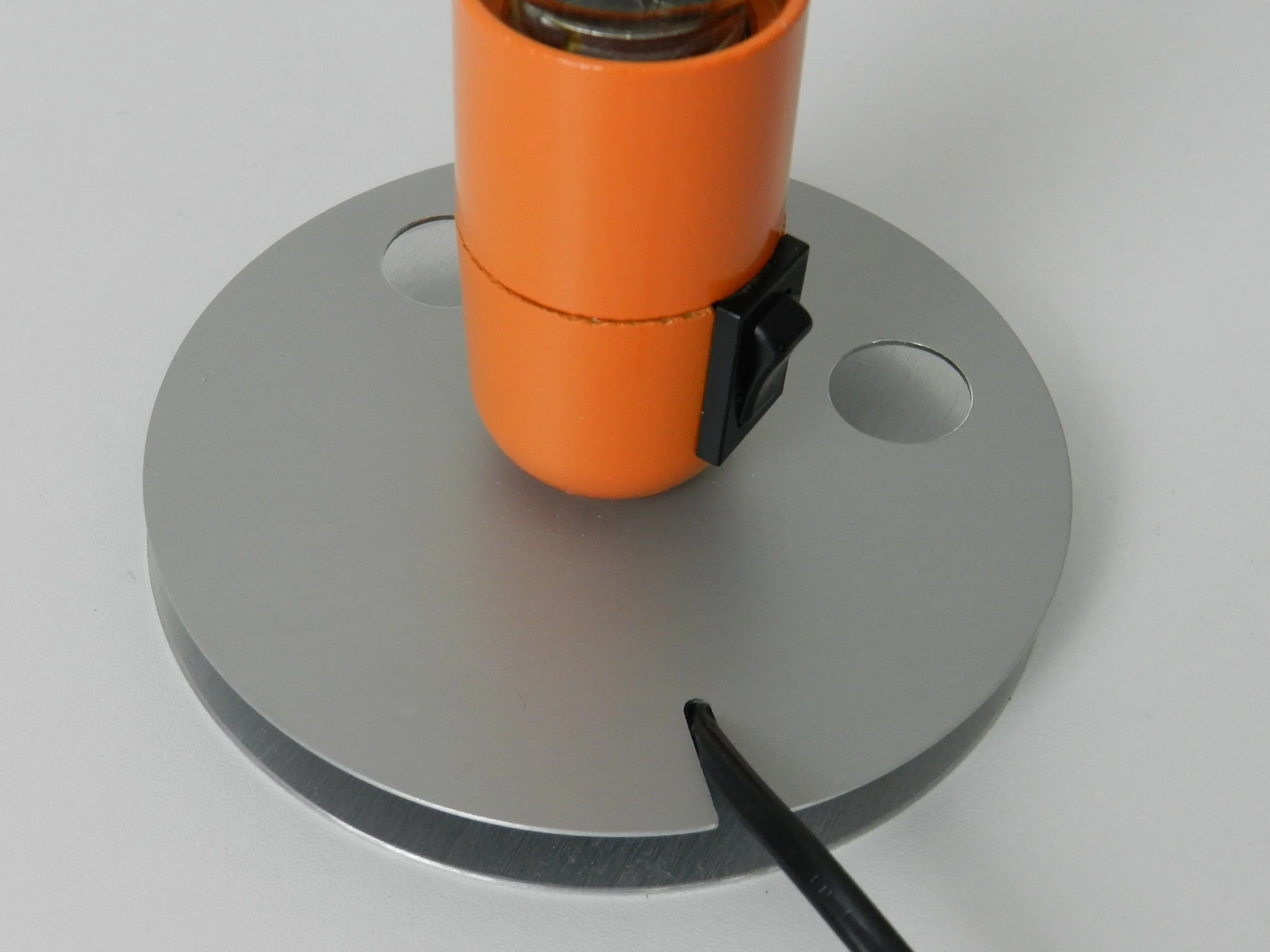 Lampadina lamp designed by Achille Castiglioni for Flos.  Italy, designed in the 1970s.