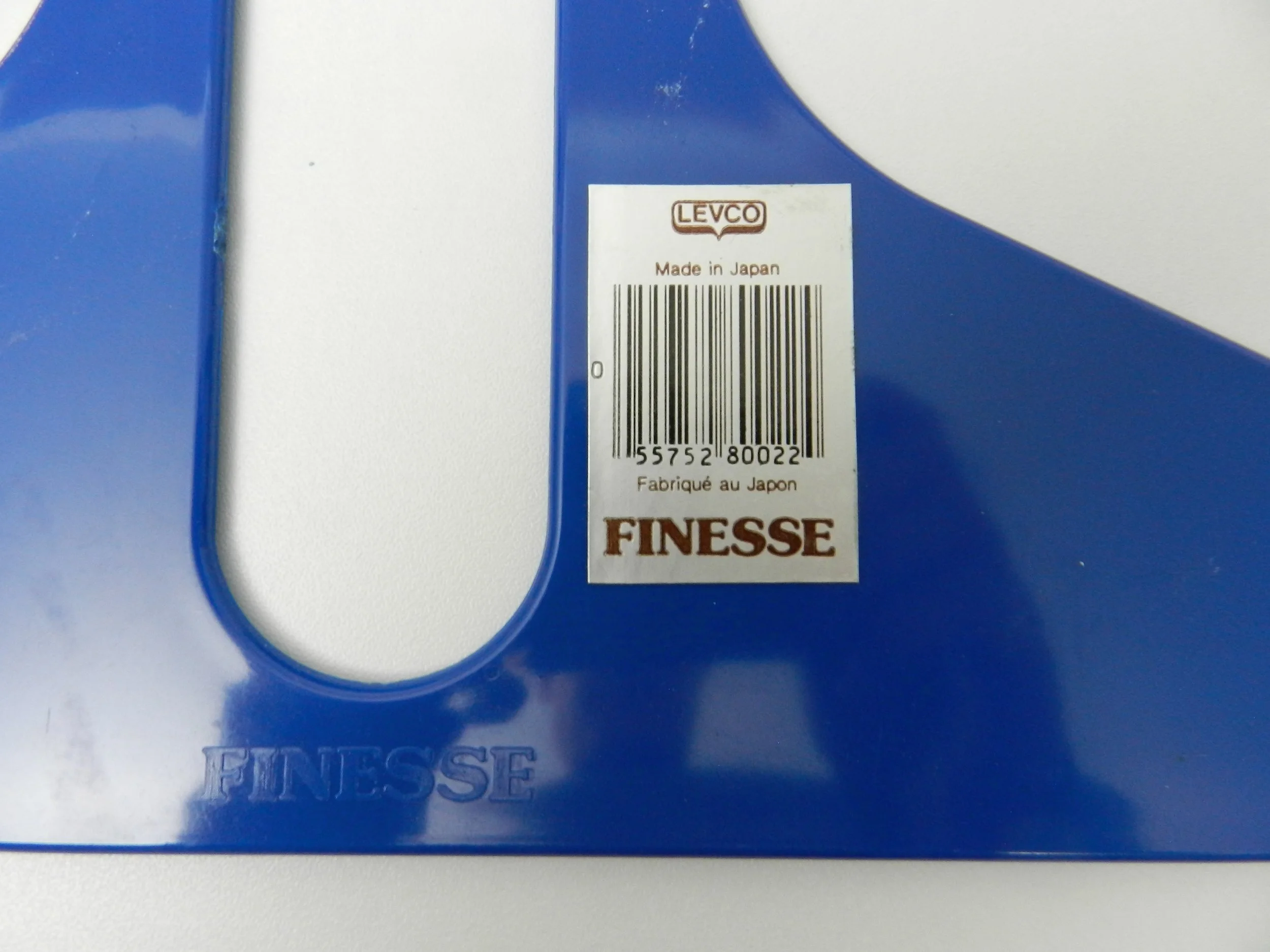 Space age plastic “Finesse” hangers by Levco.  Japan, 1970s.