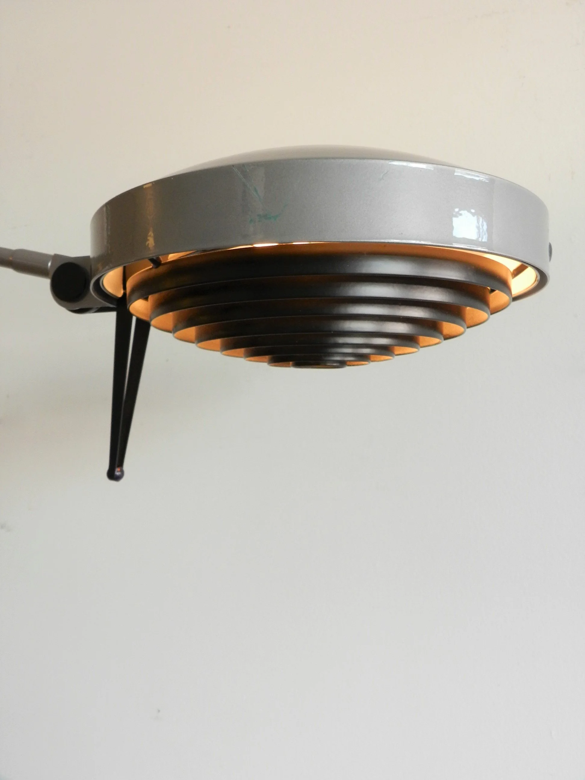 Elle adjustable floor lamp designed by Tommaso Cinni for Lumina.  Italy, design year 1978.