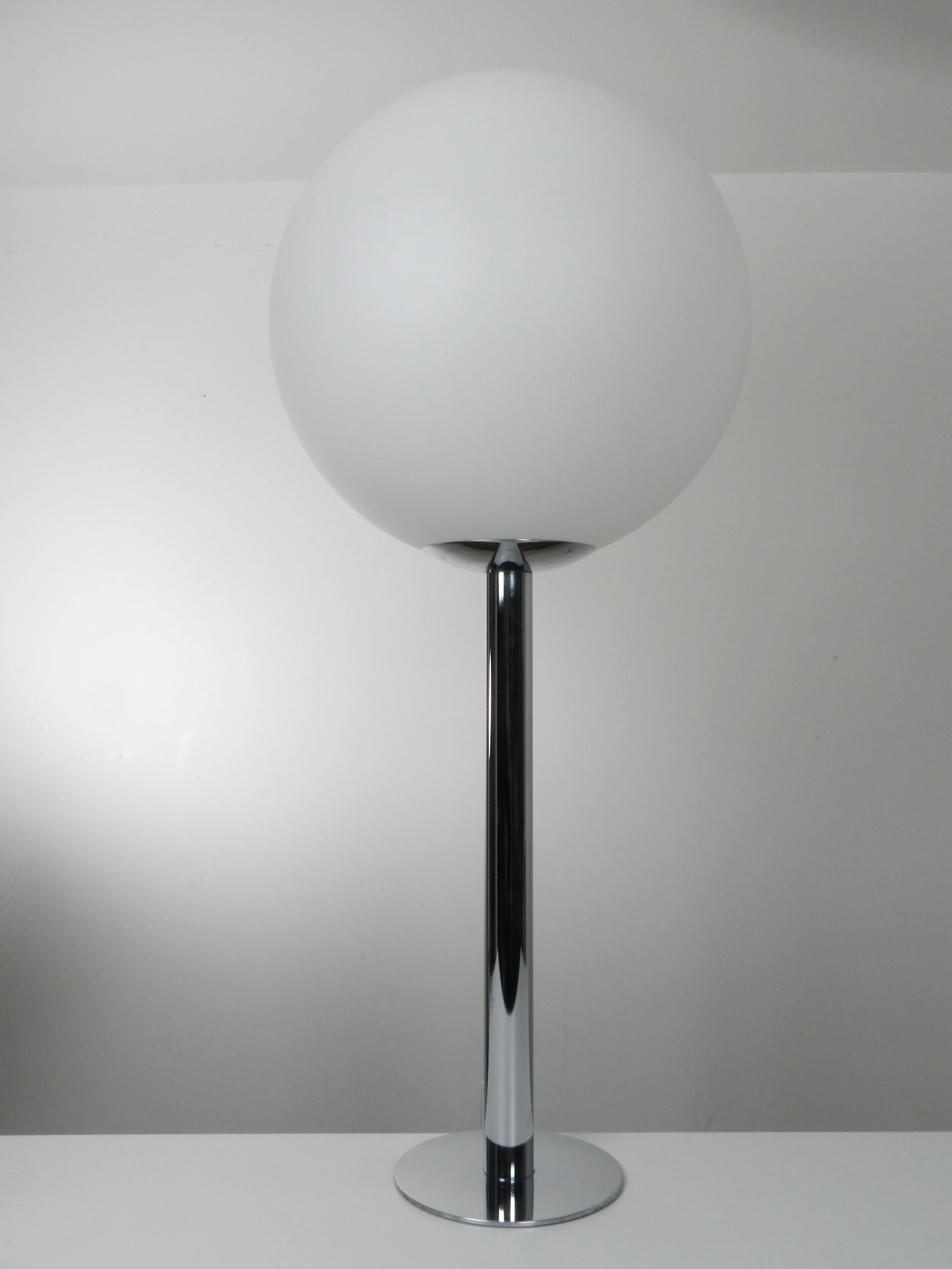 Monumental “Lollipop” lamp designed by Robert Sonneman.  USA, 1970s.